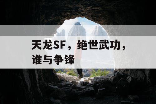 天龙SF，绝世武功，谁与争锋