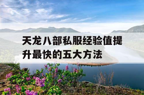 天龙八部私服经验值提升最快的五大方法 天龙八部私服经验值提升最快的五大方法