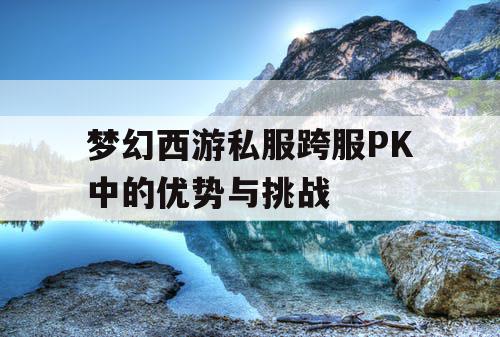 梦幻西游私服跨服PK中的优势与挑战