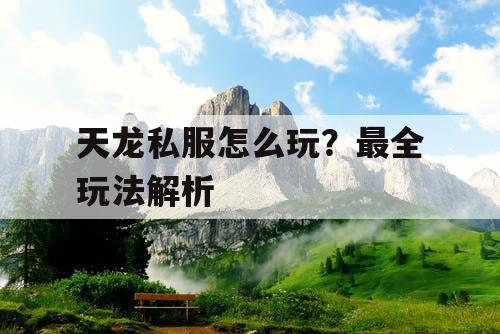 天龙私服怎么玩？最全玩法解析