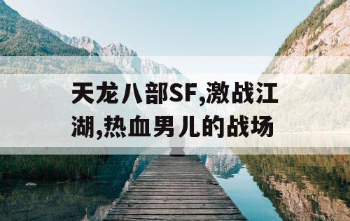 天龙八部SF,激战江湖,热血男儿的战场