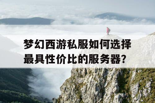 梦幻西游私服如何选择最具性价比的服务器？