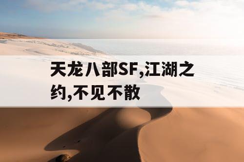 天龙八部SF,江湖之约,不见不散