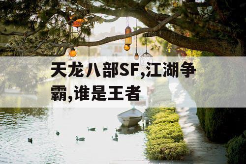 天龙八部SF,江湖争霸,谁是王者