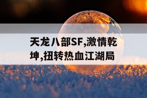 天龙八部SF,激情乾坤,扭转热血江湖局