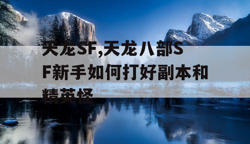 天龙SF,天龙八部SF新手如何打好副本和精英怪