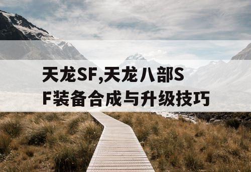 天龙SF,天龙八部SF装备合成与升级技巧