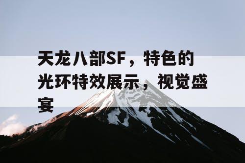 天龙八部SF，特色的光环特效展示，视觉盛宴