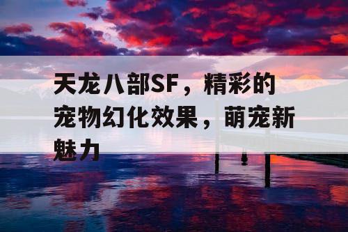 天龙八部SF，精彩的宠物幻化效果，萌宠新魅力