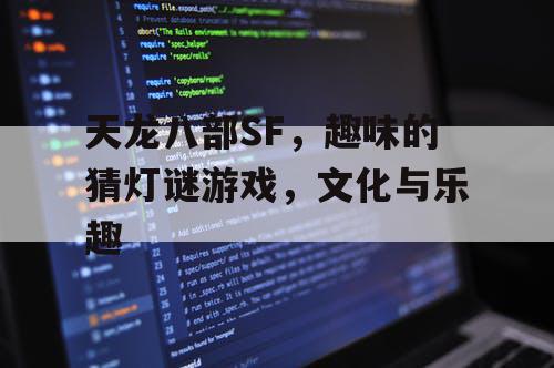 天龙八部SF，趣味的猜灯谜游戏，文化与乐趣