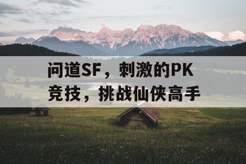问道SF，刺激的PK竞技，挑战仙侠高手