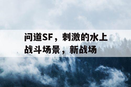 问道SF，刺激的水上战斗场景，新战场