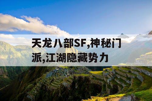 天龙八部SF,神秘门派,江湖隐藏势力