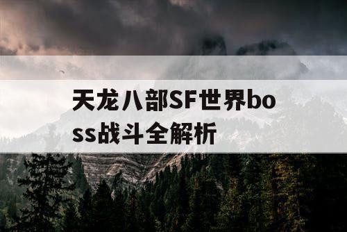 天龙八部SF世界boss战斗全解析