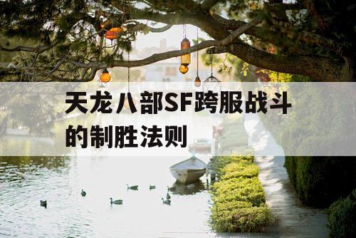 天龙八部SF跨服战斗的制胜法则