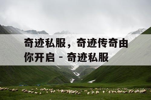 奇迹私服,奇迹传奇由你开启 - 奇迹私服 奇迹私服,奇迹传奇由你开启 - 奇迹私服