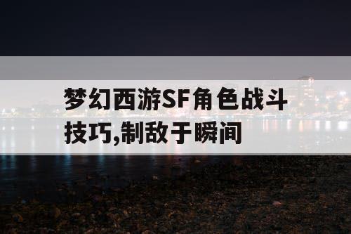 梦幻西游SF角色战斗技巧,制敌于瞬间