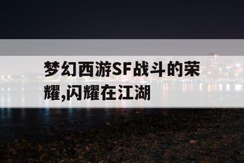 梦幻西游SF战斗的荣耀,闪耀在江湖 梦幻西游SF战斗的荣耀,闪耀在江湖
