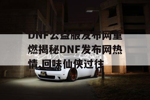 DNF公益服发布网重燃揭秘DNF发布网热情,回味仙侠过往