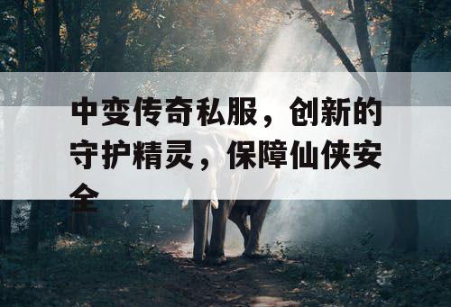 中变传奇私服，创新的守护精灵，保障仙侠安全
