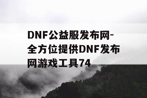 DNF公益服发布网-全方位提供DNF发布网游戏工具74