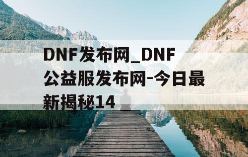 DNF发布网_DNF公益服发布网-今日最新揭秘14