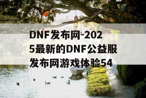 DNF发布网-2025最新的DNF公益服发布网游戏体验54 DNF发布网-2025最新的DNF公益服发布网游戏体验54