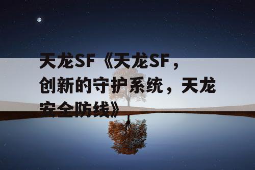 天龙SF《天龙SF,创新的守护系统,天龙安全防线》 天龙SF《天龙SF,创新的守护系统,天龙安全防线》