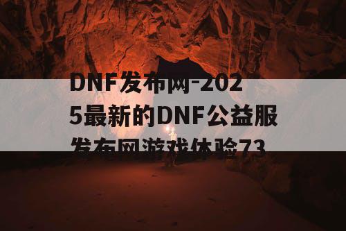 DNF发布网-2025最新的DNF公益服发布网游戏体验73