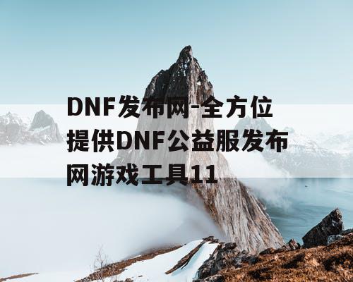 DNF发布网-全方位提供DNF公益服发布网游戏工具11