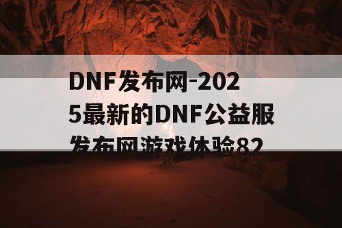 DNF发布网-2025最新的DNF公益服发布网游戏体验82