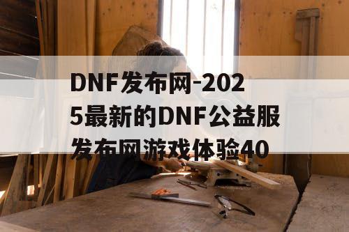 DNF发布网-2025最新的DNF公益服发布网游戏体验40