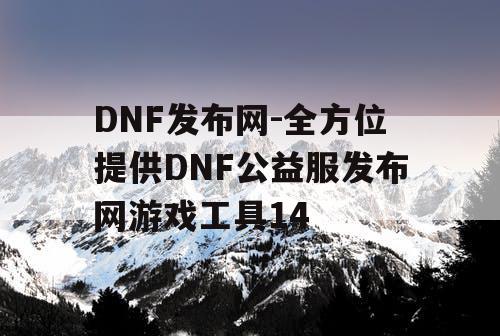 DNF发布网-全方位提供DNF公益服发布网游戏工具14