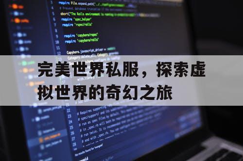 完美世界私服，探索虚拟世界的奇幻之旅