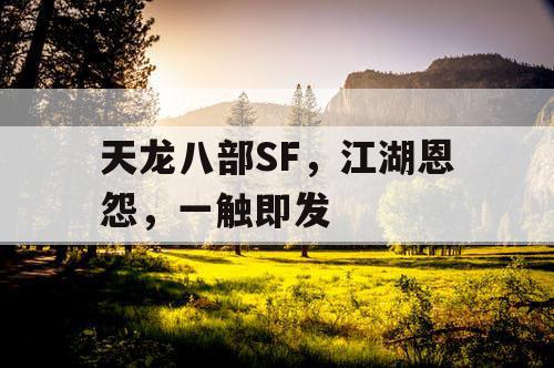 天龙八部SF,江湖恩怨,一触即发 天龙八部SF,江湖恩怨,一触即发