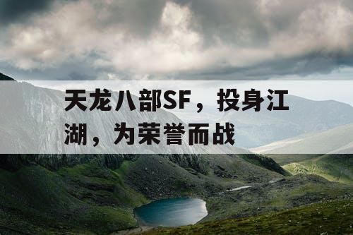 天龙八部SF，投身江湖，为荣誉而战