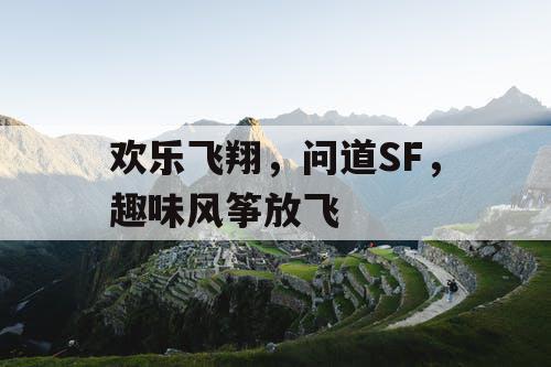 欢乐飞翔，问道SF，趣味风筝放飞