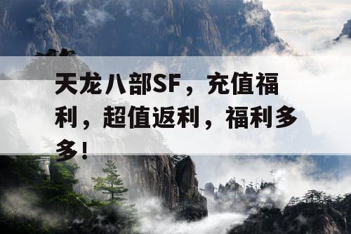 天龙八部SF，充值福利，超值返利，福利多多！