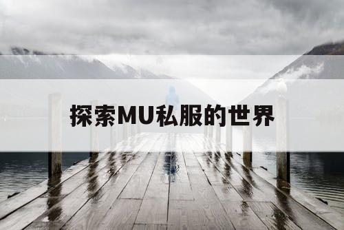 探索MU私服的世界