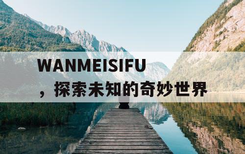 WANMEISIFU，探索未知的奇妙世界
