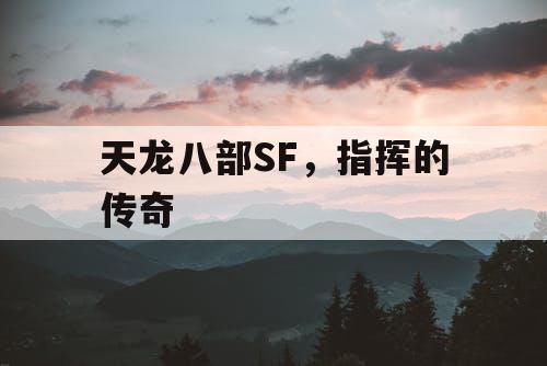 天龙八部SF，指挥的传奇