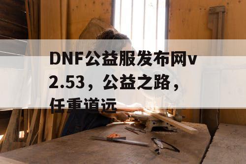 DNF公益服发布网v2.53，公益之路，任重道远