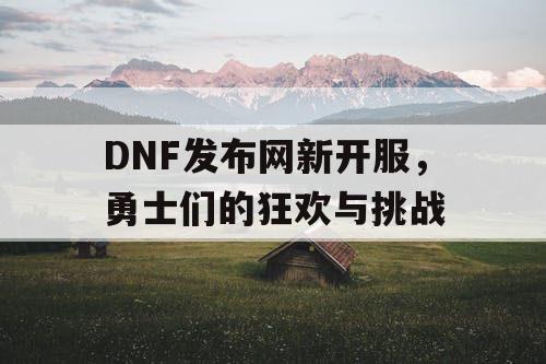 DNF发布网新开服，勇士们的狂欢与挑战