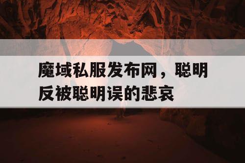 魔域私服发布网，聪明反被聪明误的悲哀
