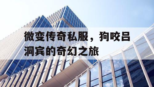 微变传奇私服，狗咬吕洞宾的奇幻之旅
