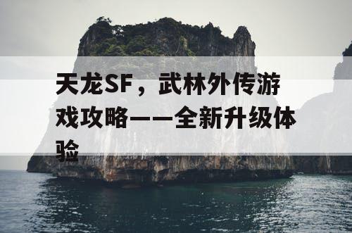 天龙SF,武林外传游戏攻略——全新升级体验 天龙SF,武林外传游戏攻略——全新升级体验
