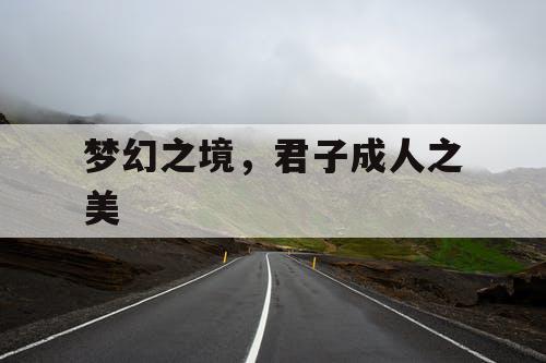 梦幻之境，君子成人之美