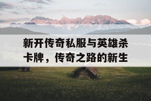 新开传奇私服与英雄杀卡牌，传奇之路的新生