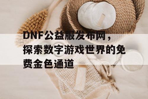 DNF公益服发布网,探索数字游戏世界的免费金色通道 DNF公益服发布网,探索数字游戏世界的免费金色通道
