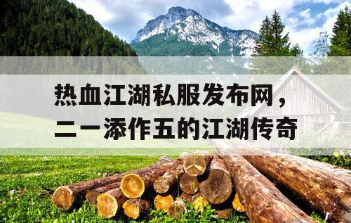 热血江湖私服发布网，二一添作五的江湖传奇